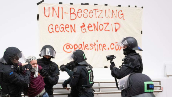 Uni-Besatzung gegen Genozid: Auch der Campus ist längst ein Nebenschauplatz des Nahostkonflikts. Uni-Besatzung gegen Genozid: Auch der Campus ist längst ein Nebenschauplatz des Nahostkonflikts.